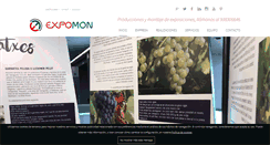 Desktop Screenshot of expomon.es