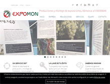 Tablet Screenshot of expomon.es